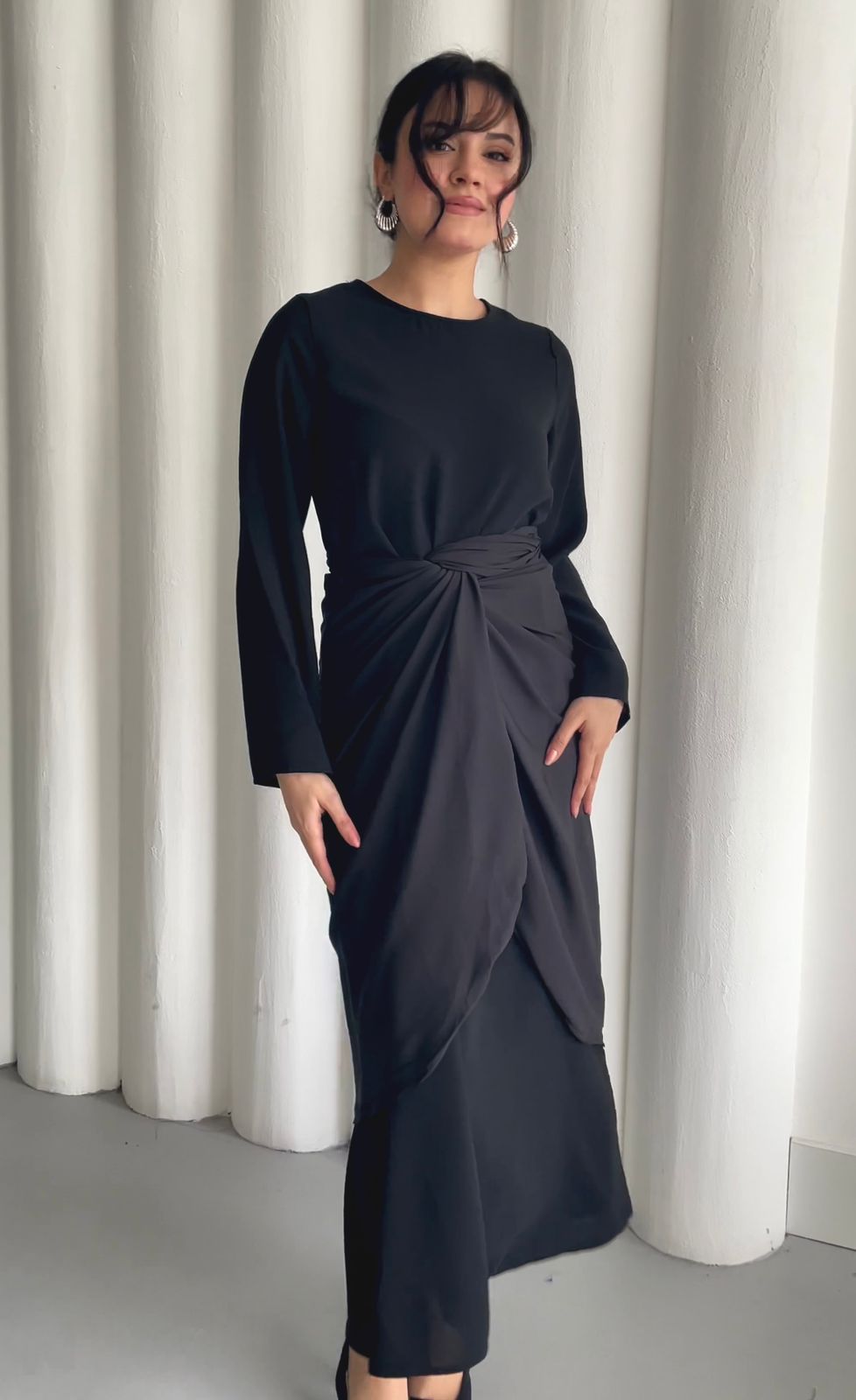 Longsleeve Dress inner EVD 7555
