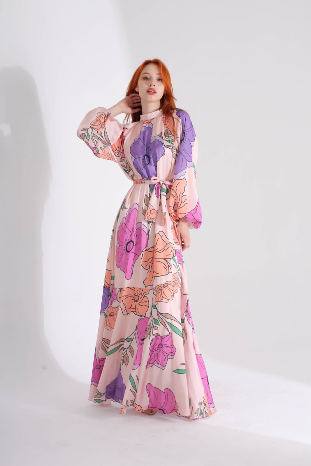Satin Dress 6096 - HANGER