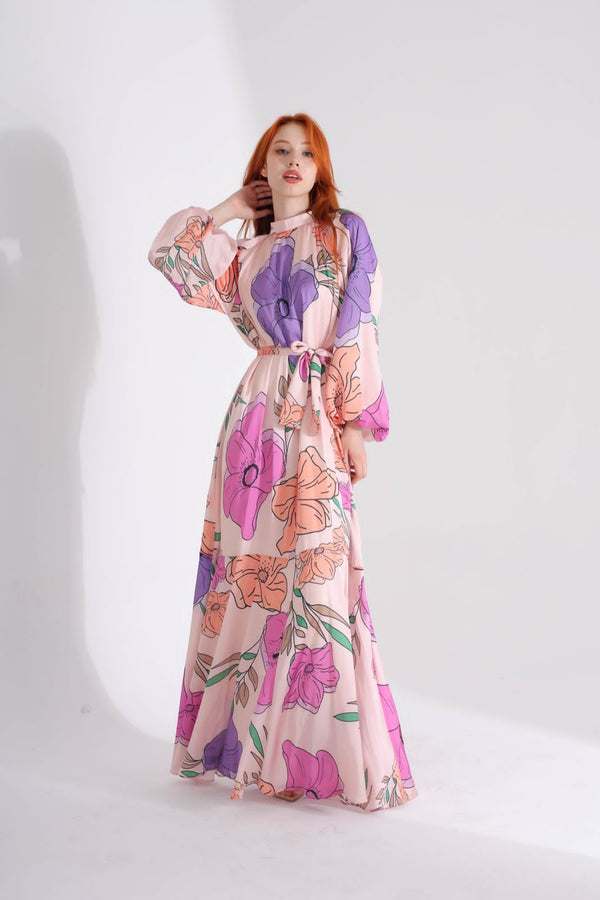 Satin Dress 6096 - HANGER