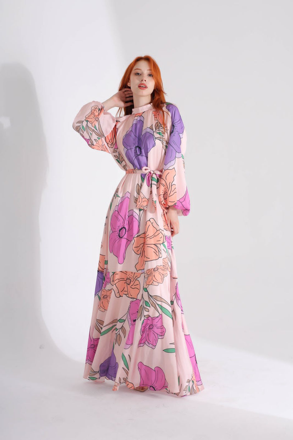 Satin Dress 6096 - HANGER