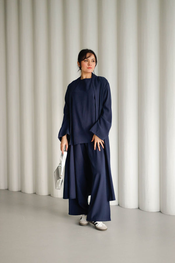 3pec belted cardigan K 3002