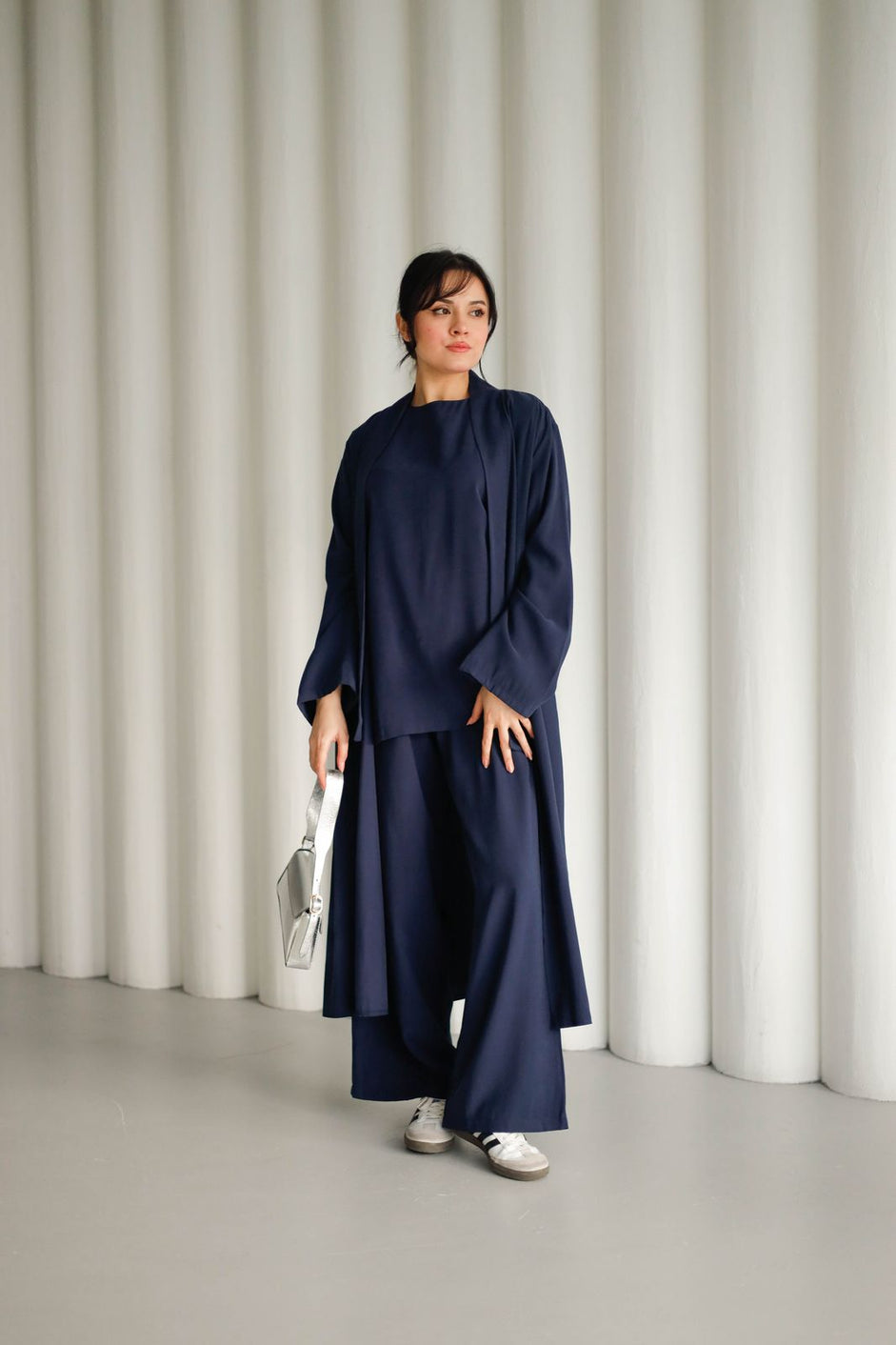 3pec belted cardigan K 3002