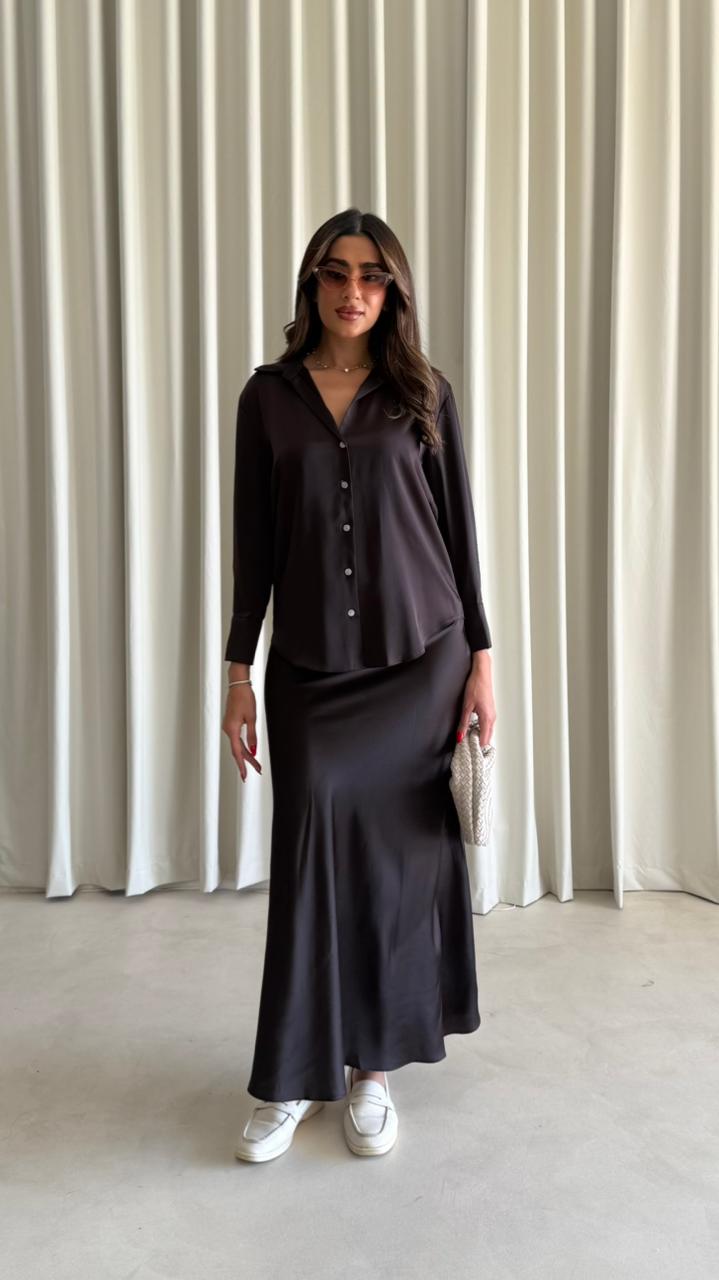 SATIN SHIRT KNL02 - HANGER