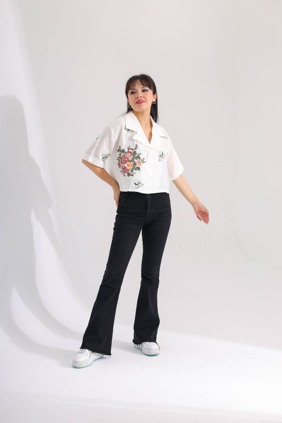 Crop Shirt G1346 - HANGER