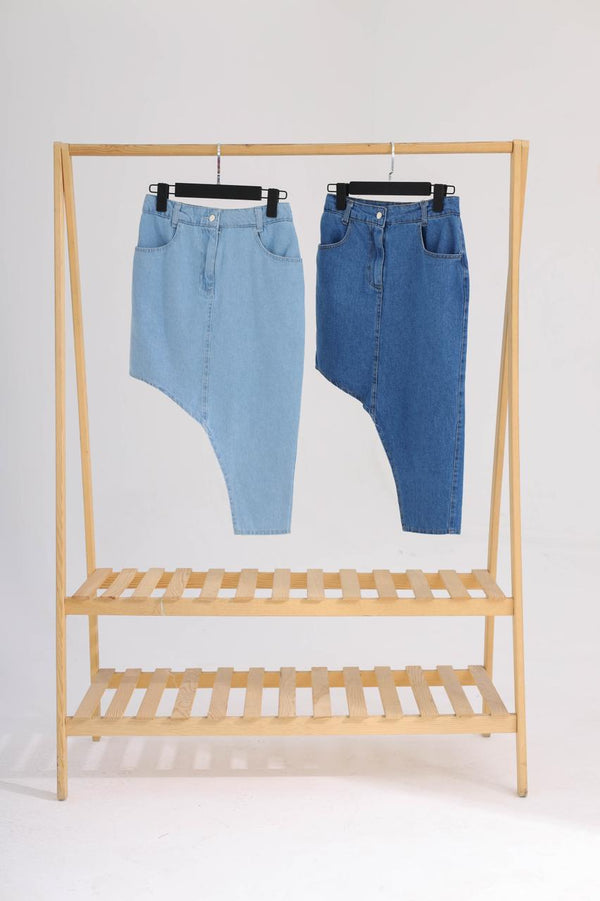 Denim skirt 8608 - HANGER