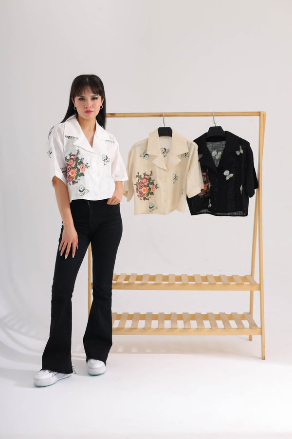 Crop Shirt G1346 - HANGER