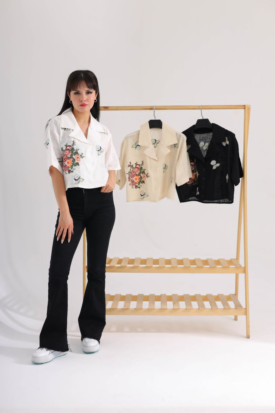 Crop Shirt G1346 - HANGER