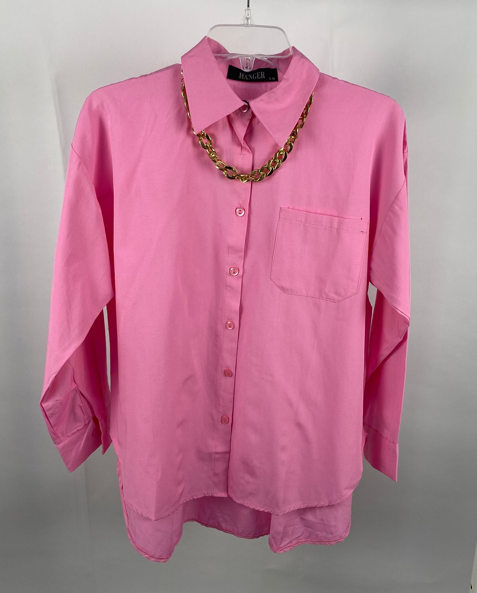 Shirt w/ necklace D - HANGER