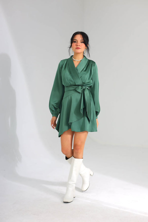 Dress Satin 8350 - HANGER