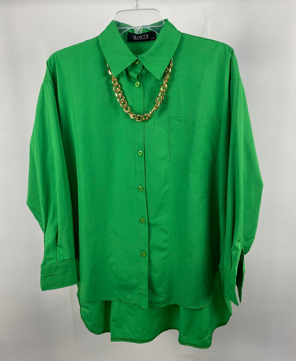 Shirt w/ necklace D - HANGER