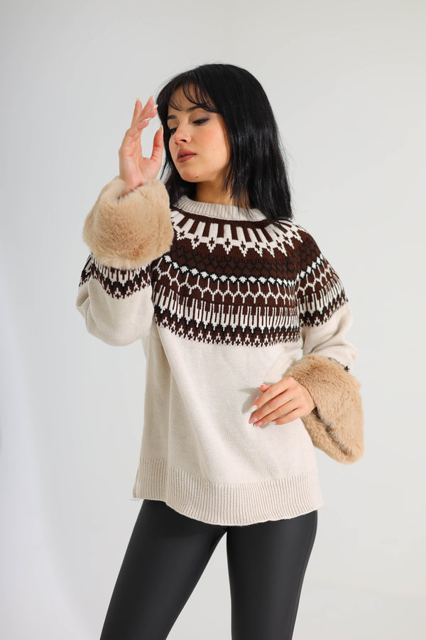 Fur sweater 1004 - HANGER