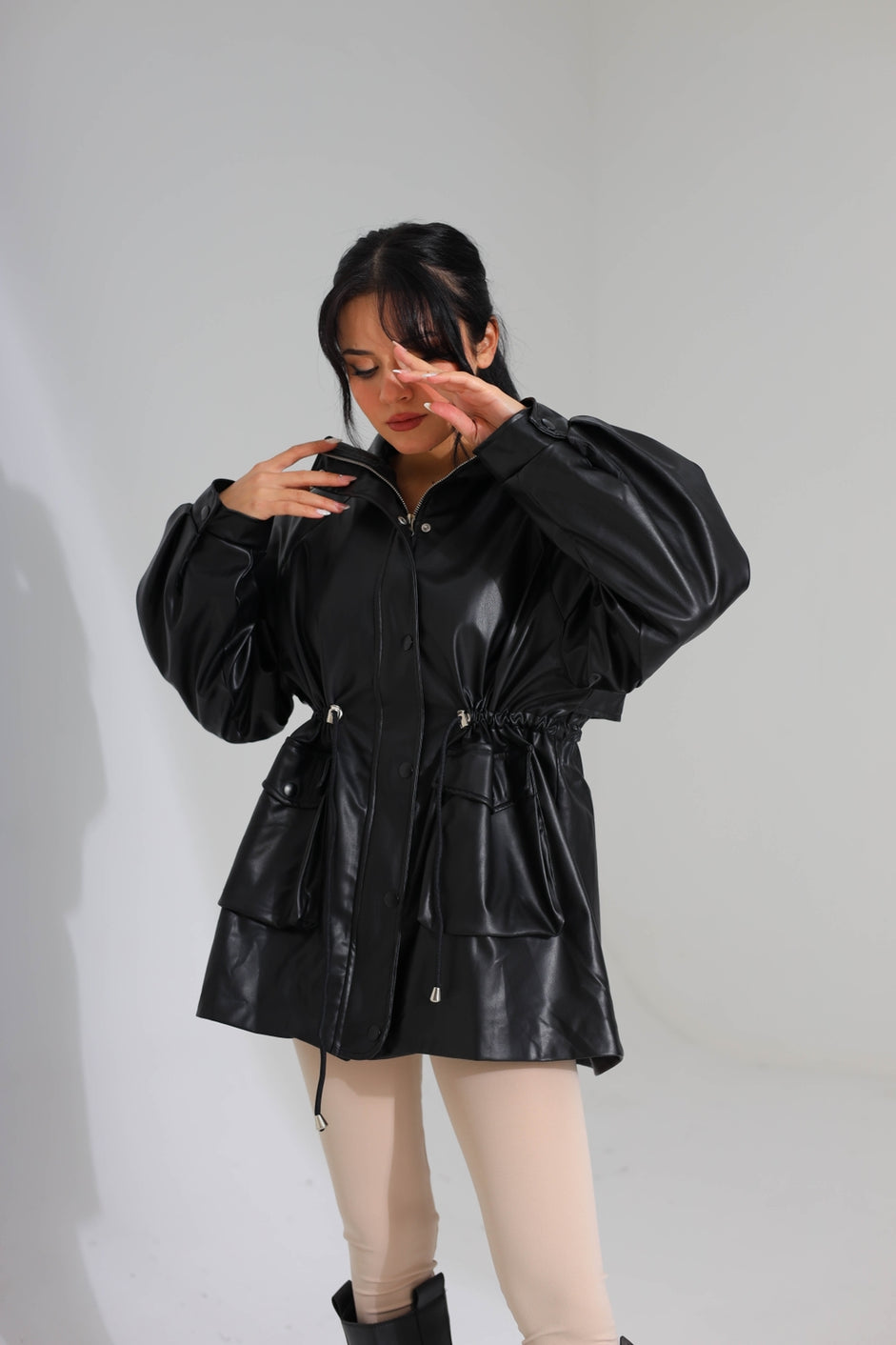 Leather Jacket 8308 - HANGER