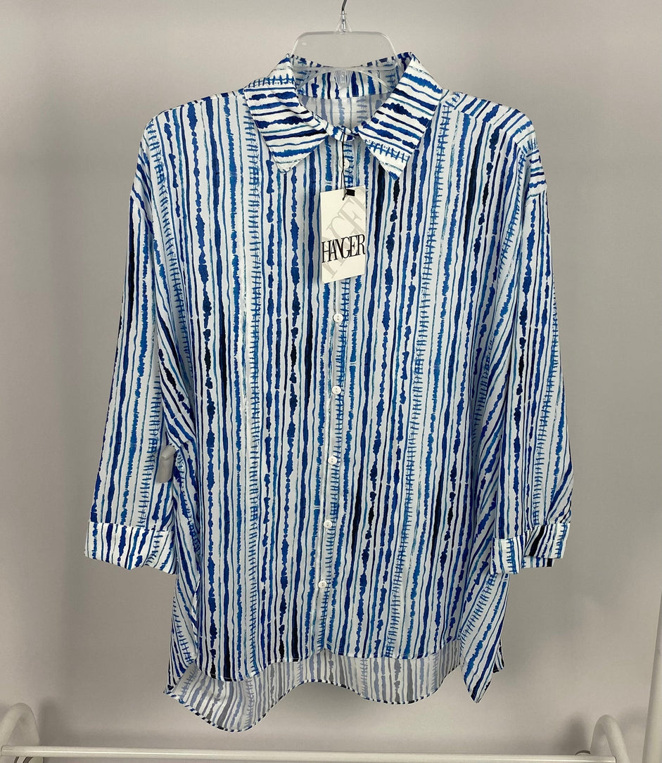 Flowy printed shirt D - HANGER
