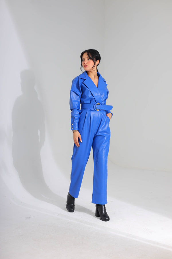 Leather Jumpsuit 8267 - HANGER