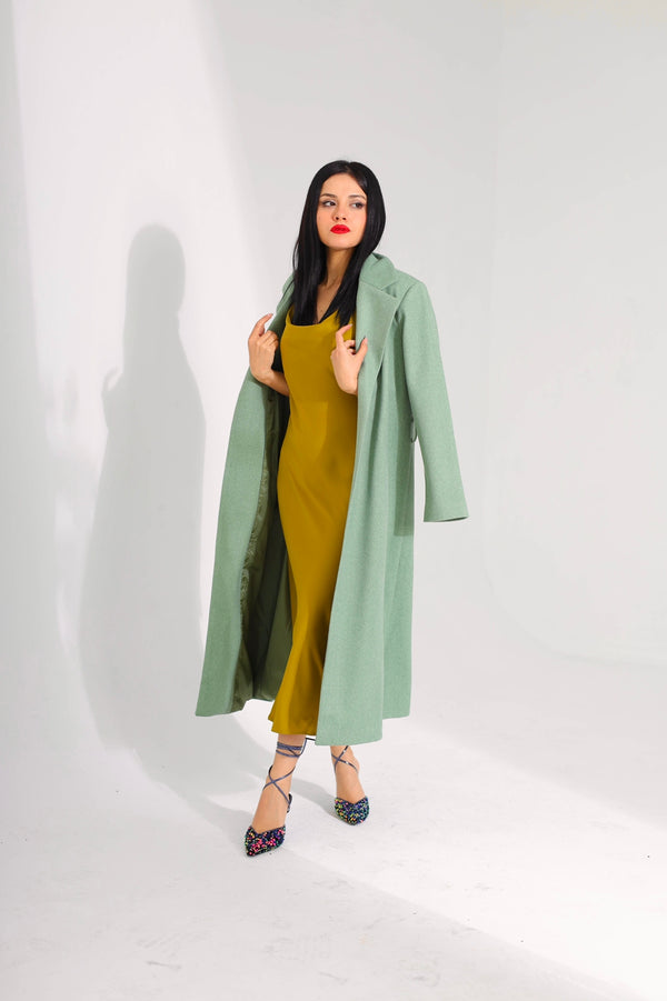 Satin dress 28552 - HANGER