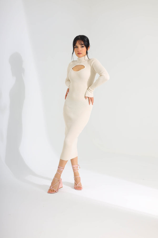 Cut out fitted dress 101 - HANGER