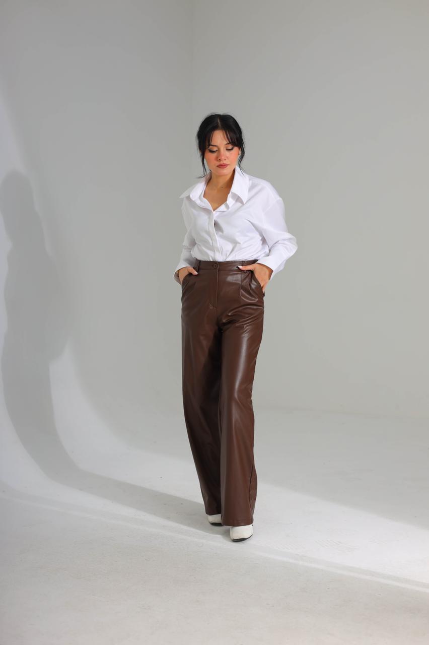 LEATHER PANTS 8265 - HANGER