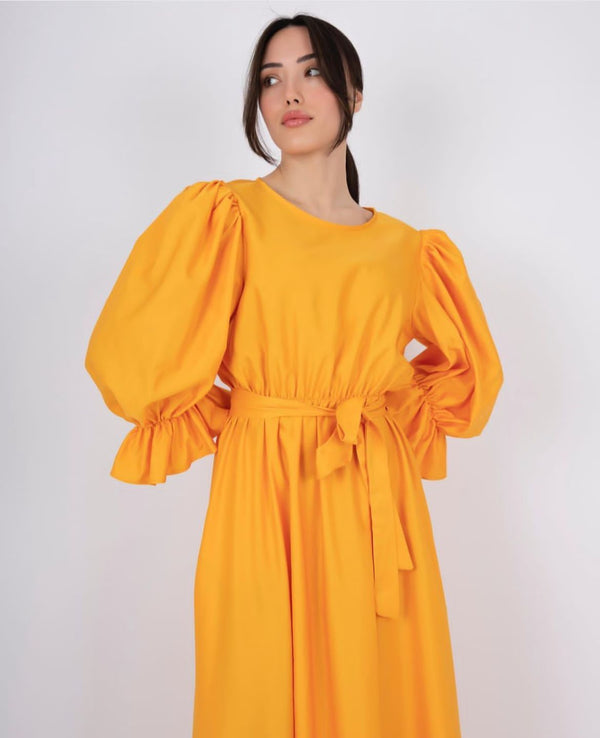 Dress puffy sleeve D - HANGER