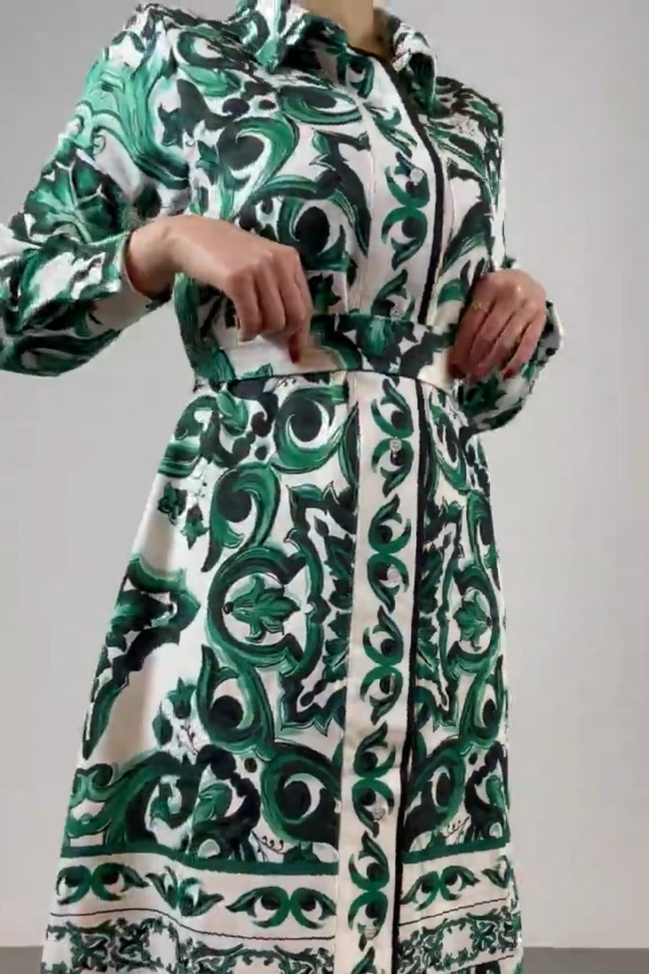 Floral shade dress D - HANGER