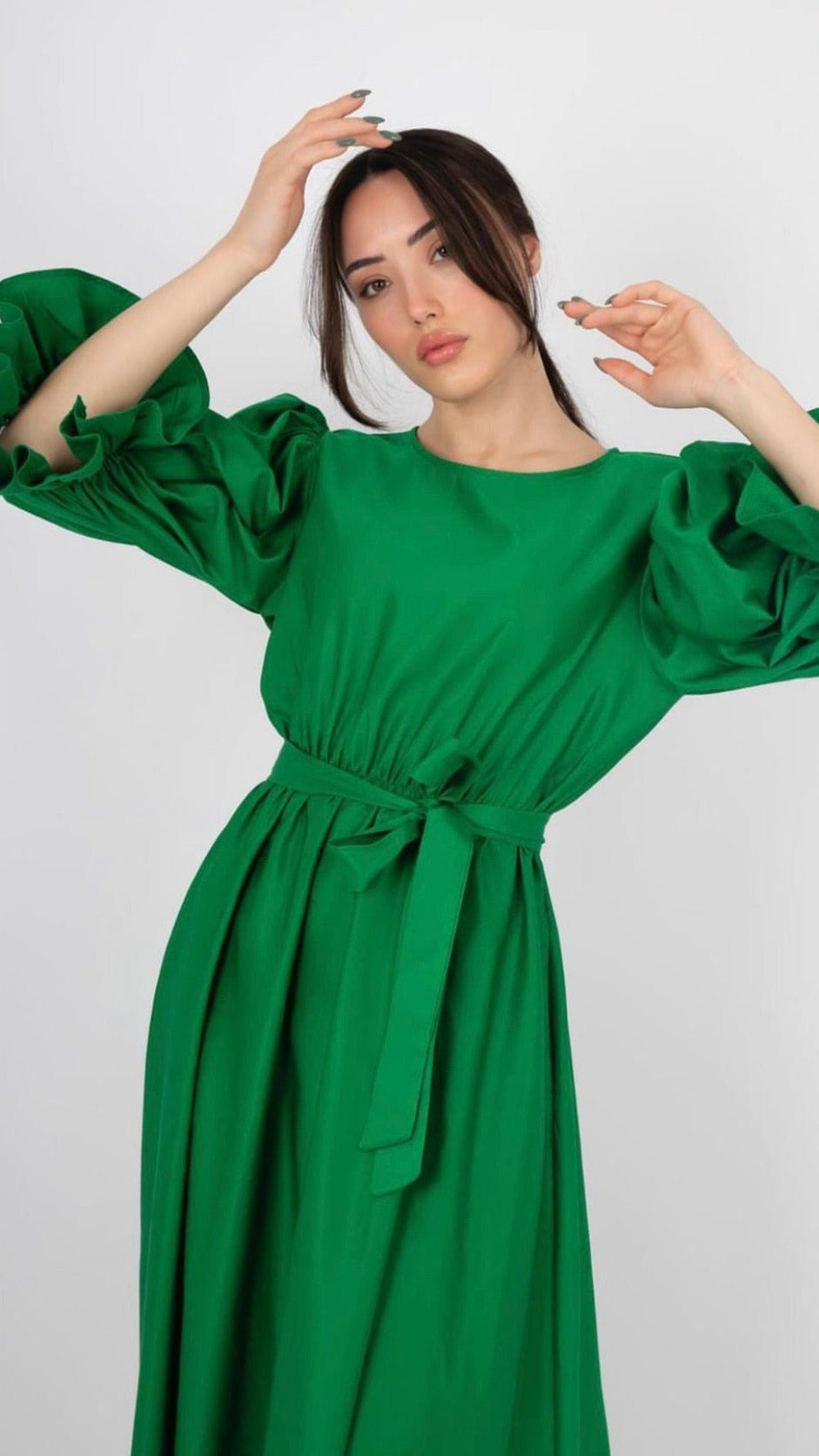 Dress puffy sleeve D - HANGER