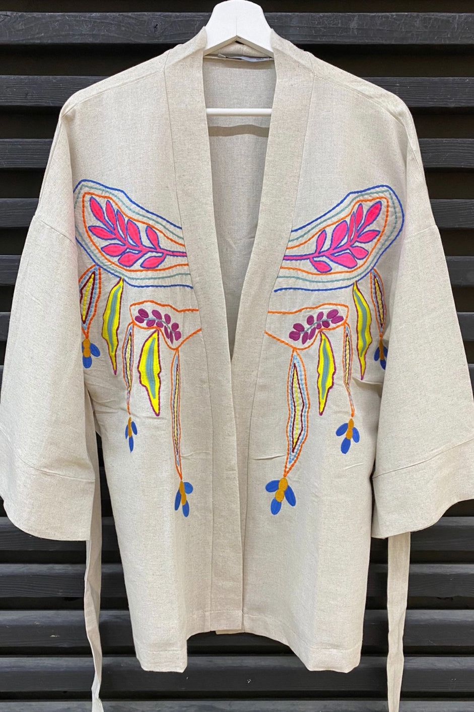 Open short cardigan G - HANGER