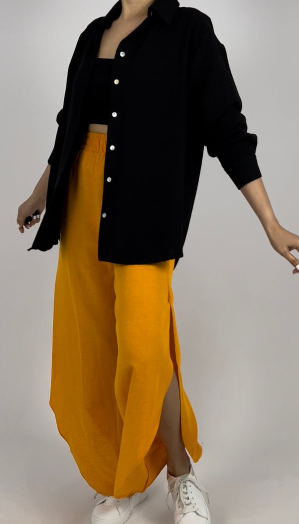 Split hem pant D - HANGER
