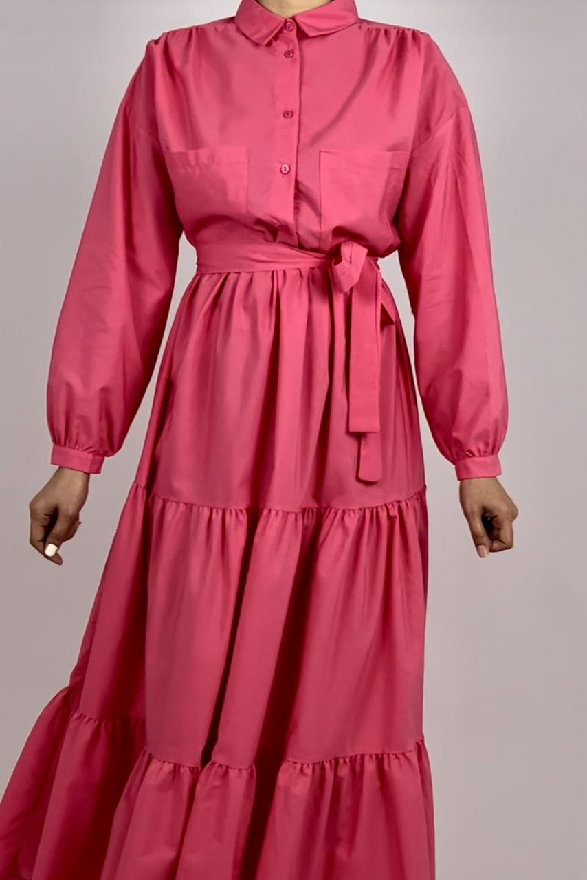 Two pocket layer dress D - HANGER