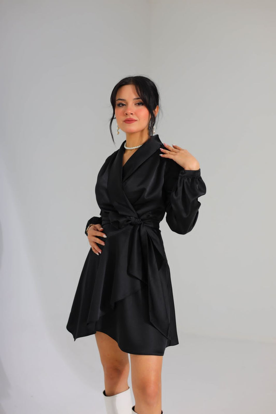 Dress Satin 8350 - HANGER
